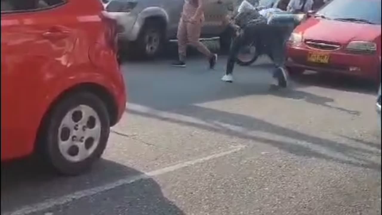 Agresiones entre conductores de Bucaramanga