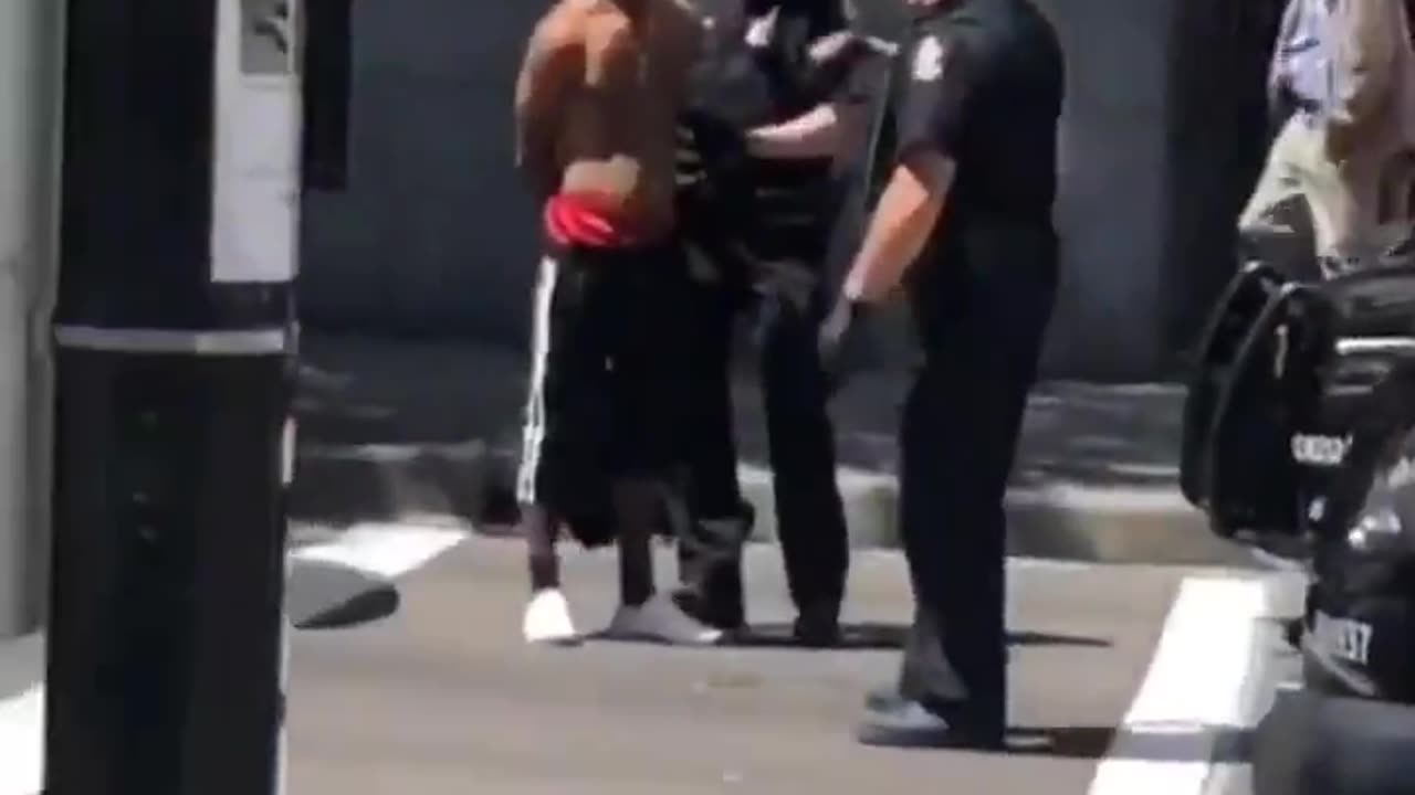 Immigrant shows illegal Gun in public gets arrested moments later