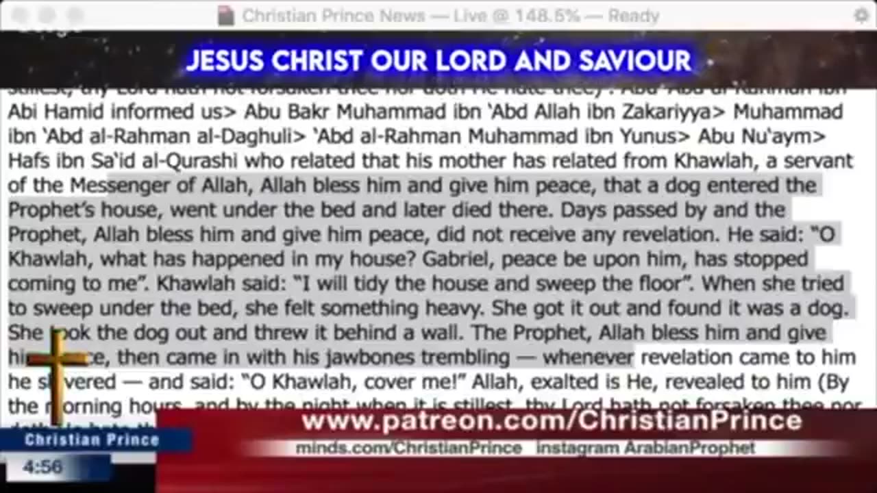 Christian Prince Angel is the soldier of Allah