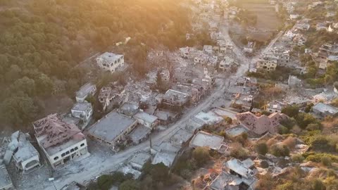 Flattening Hezbollah towns 3.