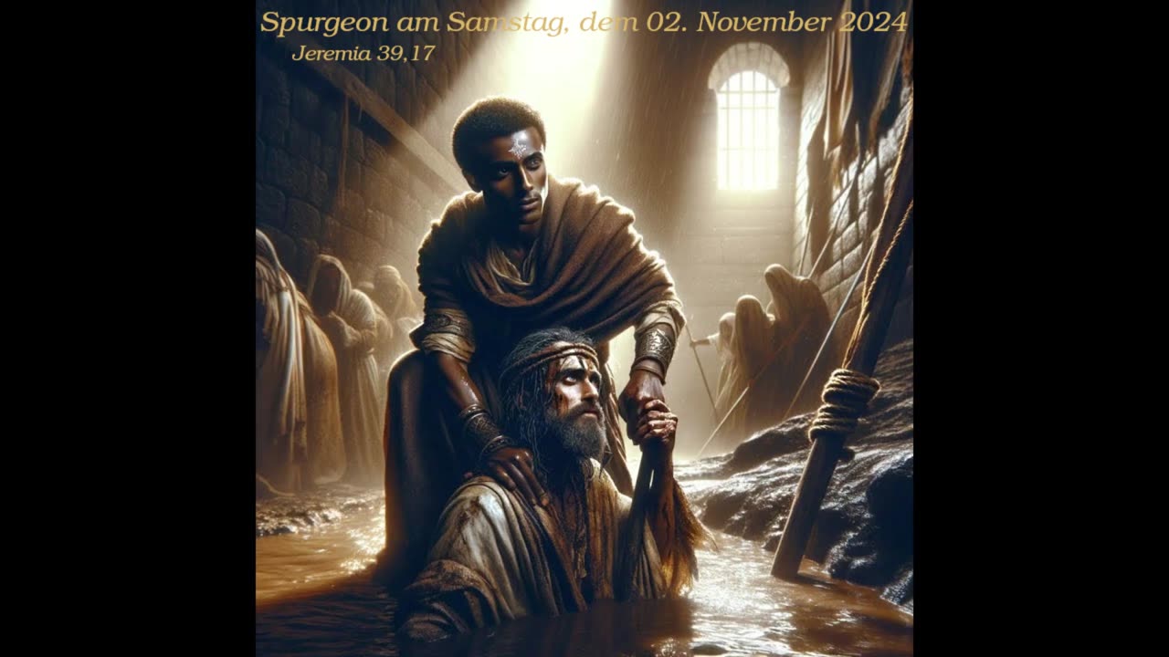 Spurgeon am Samstag, dem 02. November 2024 zu Jeremia 39,17