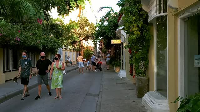 Cartagena, Colombia. Beautiful balconies