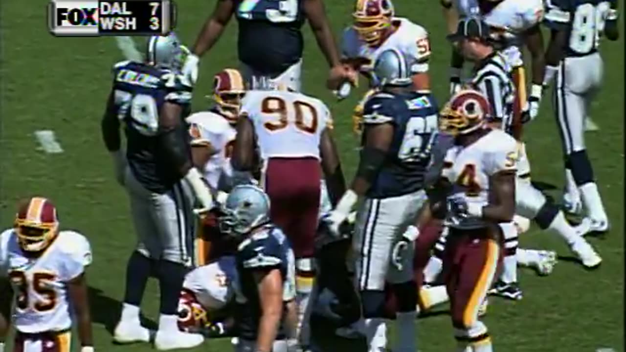 1999-09-12 Dallas Cowboys vs Washington Redskins