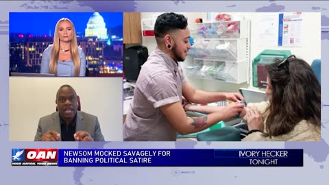 Ivory Hecker Tonight - Newsom Mocked For Banning Political Satire - W/ Autry Pruitt, 9/19/24