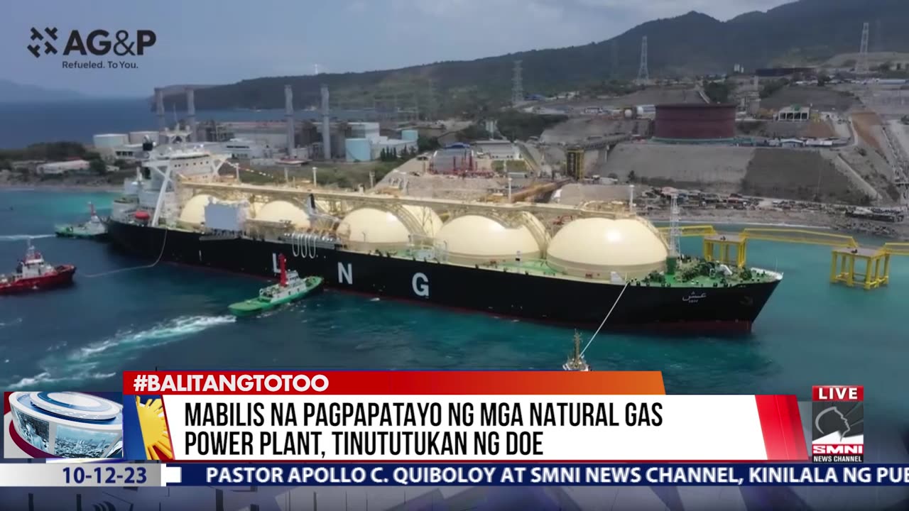 Mabilis na pagpapatayo ng mga natural gas power plant, tinututukan ng DOE