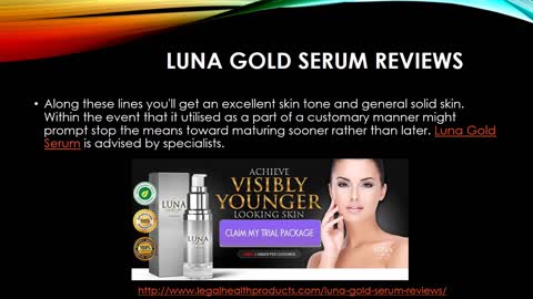 How Does Luna Gold Serum Works and Where To Buy?