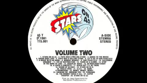 Stars on 45 mega mix