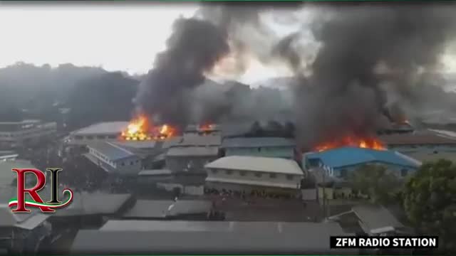 Incendiato il palazzo del governo nelle Isole Salomone