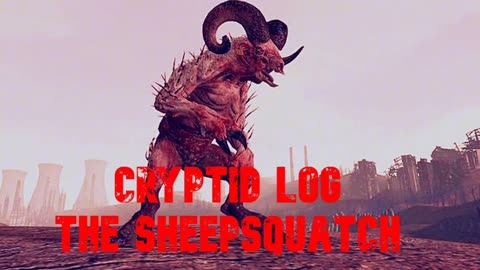 Cryptid Log the Sheepsquatch