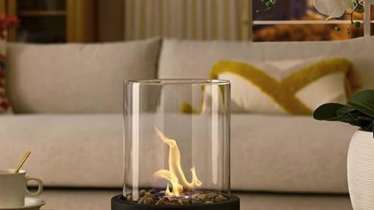 Indoor and Outdoor Portable Tabletop Fire Pit