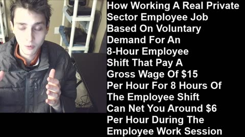 Outtake #211 Of How Working A $15 An Hour Employee Job Can Net You Around $6 Per Hour