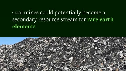 From Black Gold to Green Energy: Mining Rare Earths Alongside Coal