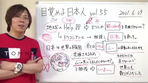 目覚めよ日本人 vol.55「地球のHELP！！世界を救う鍵は日本だ」