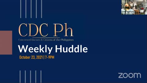 CDC PH Weekly Huddle Oct 23, 2021