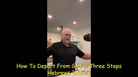 How To Depart From God in Three Steps