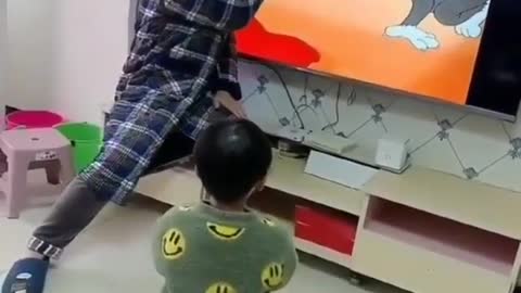 Funny dad &son