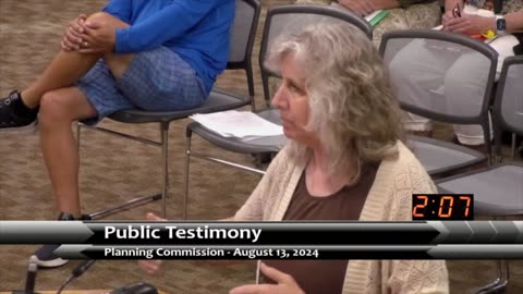 Teresa - Public Comment - CDA Planning and Zoning - RE: Rezone of North Idaho College - 8/13/24