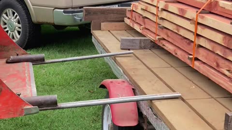 Rough Cuts For Cedar Picnic Table