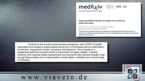 Fallstricke von PCR-Tests. Zuerst veröffentlicht am 25.10.2020 (ViaVeto) Re-Upload