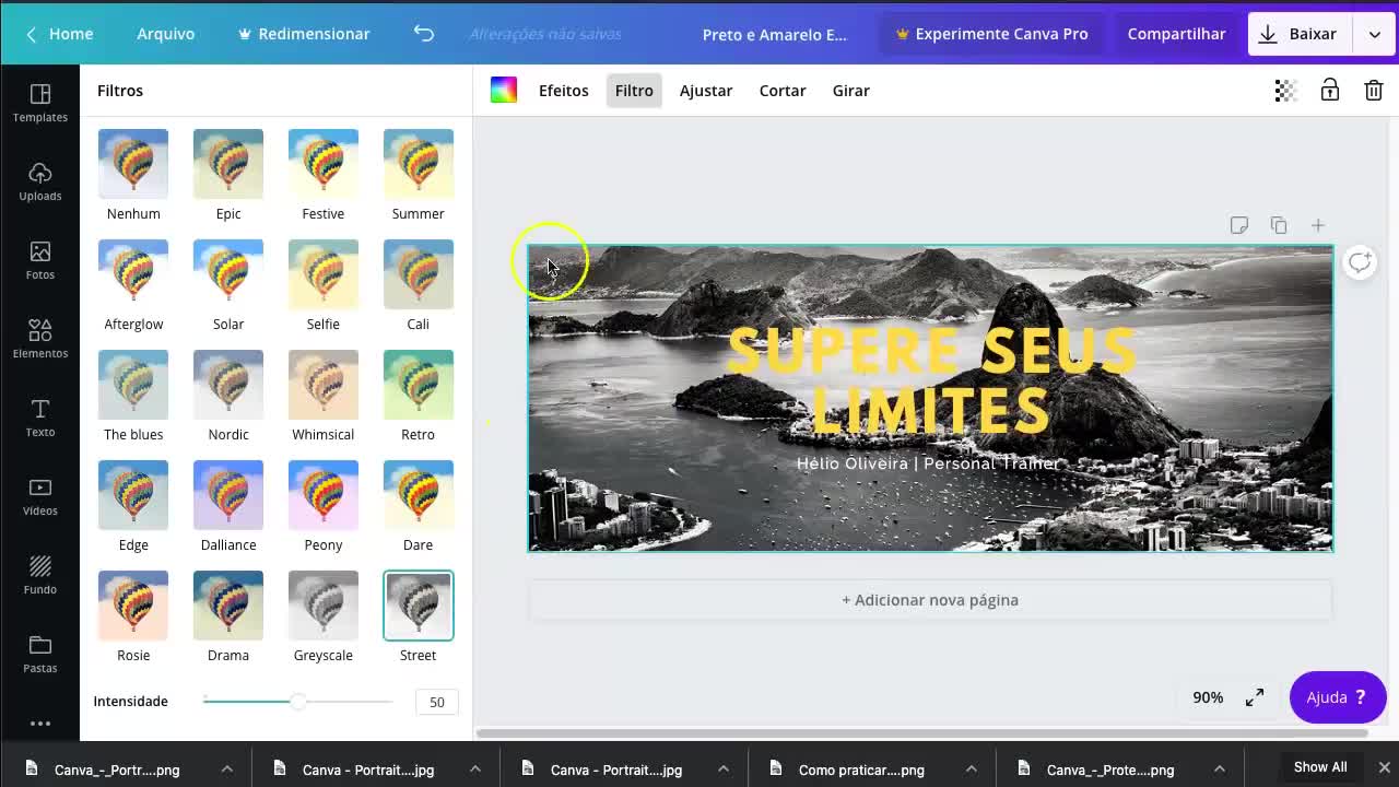 Tutorial sobre o canva