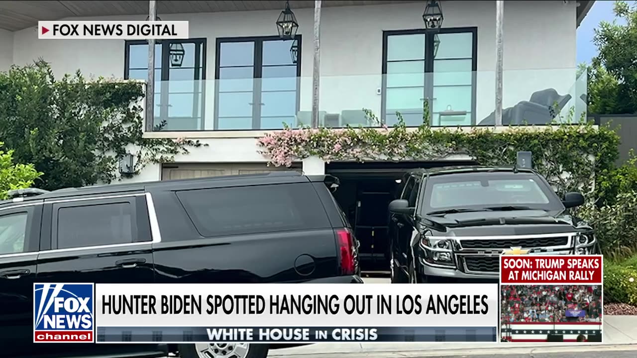 Hunter Biden spotted in LA amid focus on White House