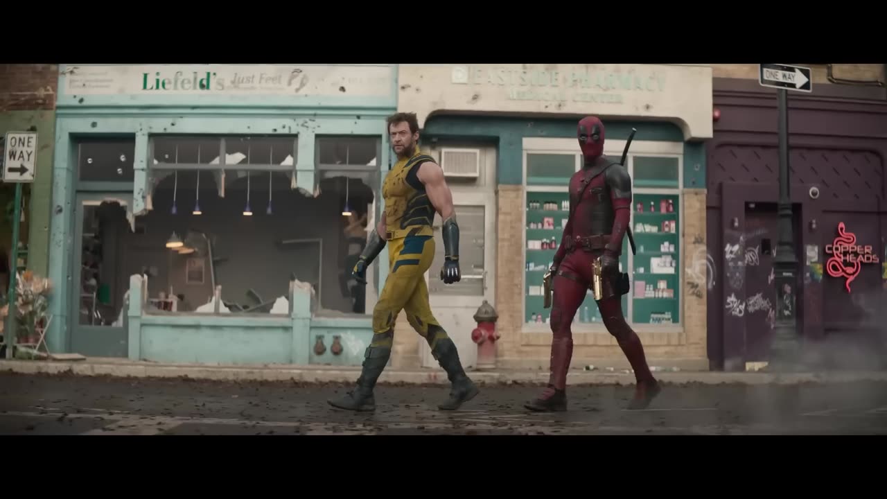 Deadpool & Wolwerine all scenes 2024