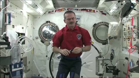 Getting sick in space