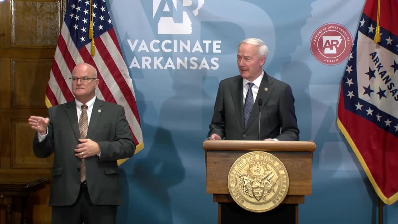 Asa Hutchinson Announces Arkansas Sets New Record Of Covid-19 Cases