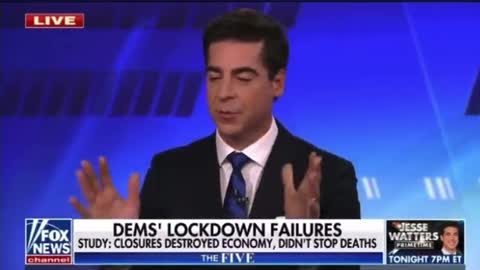 Jesse Watters On Fauci's Covid Polivy Disaster