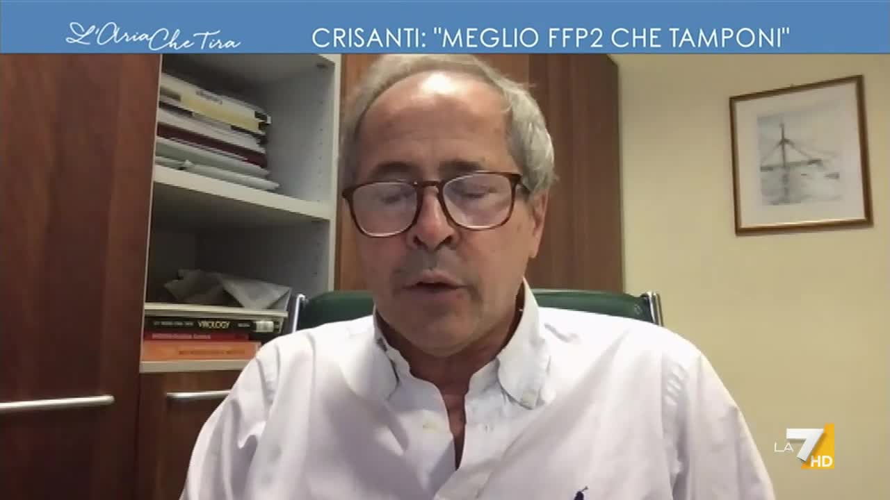 Crisanti: La gente mice è scema, siamo protetti perchè la gente ha fatto il vaccino dopo