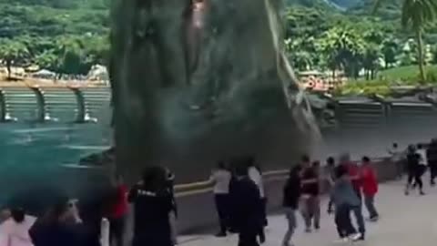 The real monster in the river is eating shark and people are terrified of fear #shark #shorts