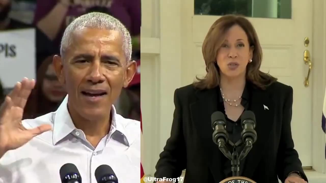 Obama - I dont understand how we got so toxic so divided so bitter. Kamala 24 hrs later