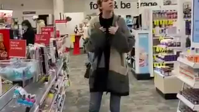 REFUSES MASK STUPIDITY