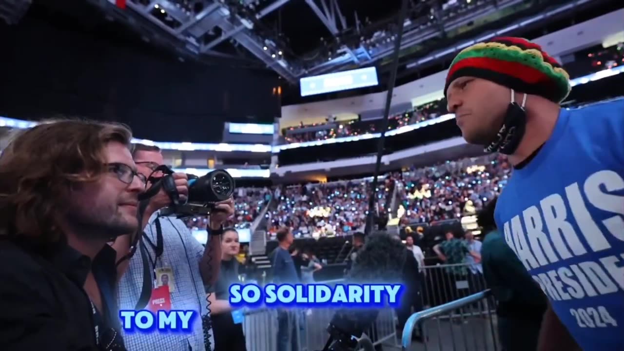 CUCK ATTENDING THE DNC