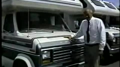 Angry 80's Winnebago Salesman Making A Commercial