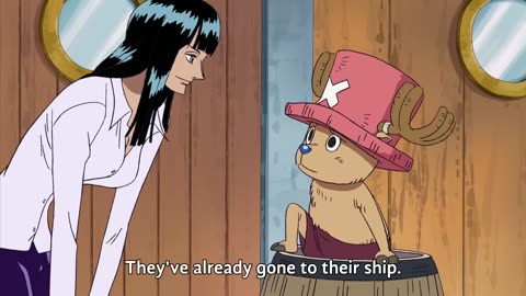 One Piece - Robin and Chopper Cute Moments