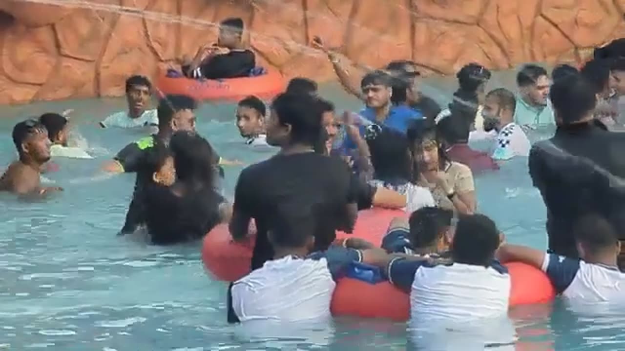 Peoples Dancing in Fantasy World