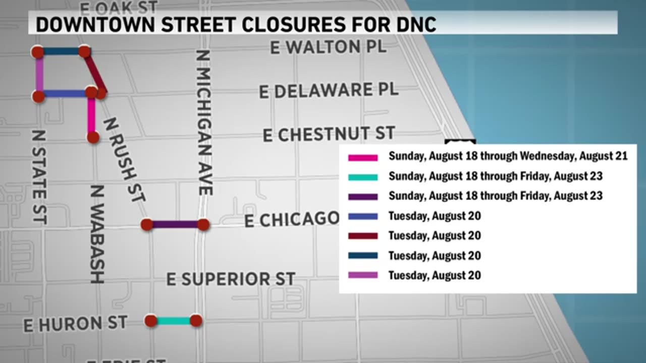 More security restrictions ahead of Democratic National Convention