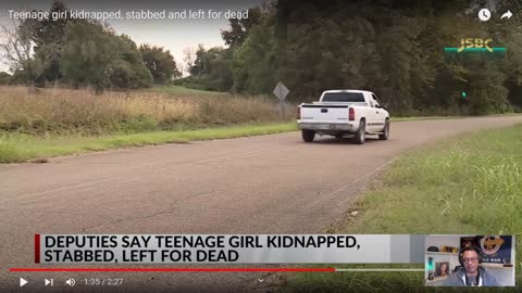 black teen girl kidnapped, stabbed, left for dead and guess who helped her?