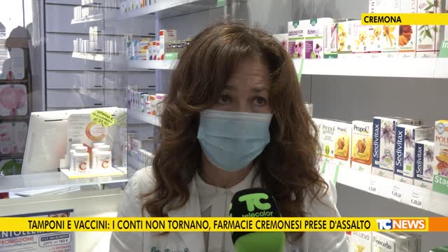 Tamponi e Vaccini: i conti non tornano, farmacie cremonesi prese d'assalto