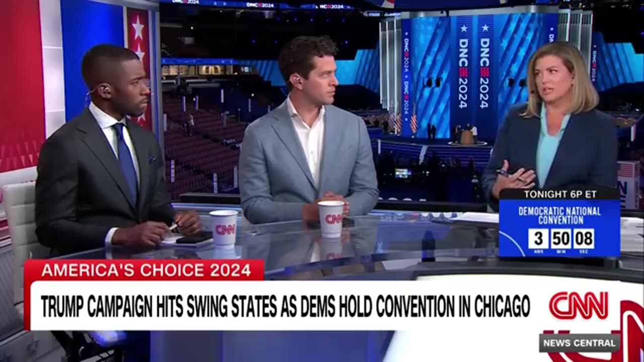 DNC kicks off as polls show Harris with edge over Trump nationally