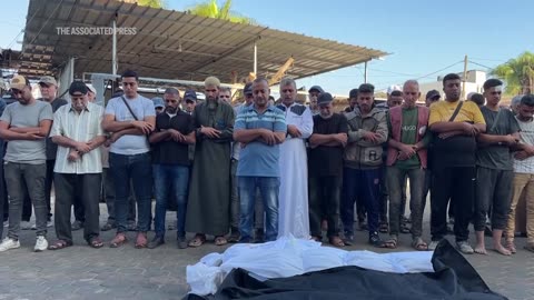 Israeli strikes kill a family of 8 in Gaza and destroy a century-old market in Lebanon