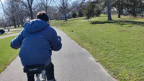 Spencer riding his tricycle VID_20220402_160516