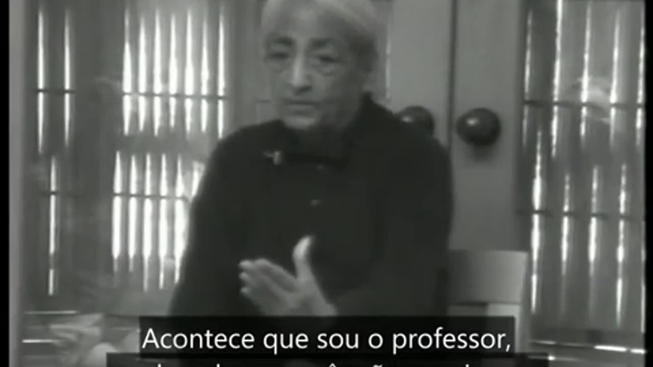 Podemos descartar o nosso lixo ao conversar com alguém? - Jiddu Krishnamurti