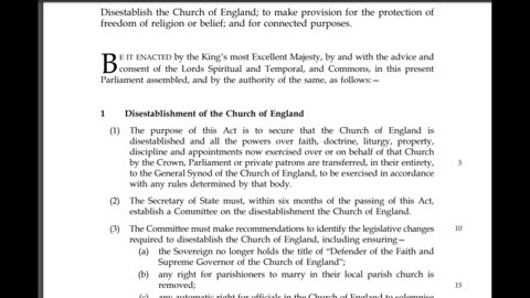 Is King Charles 3rd attempting to default on his oath?