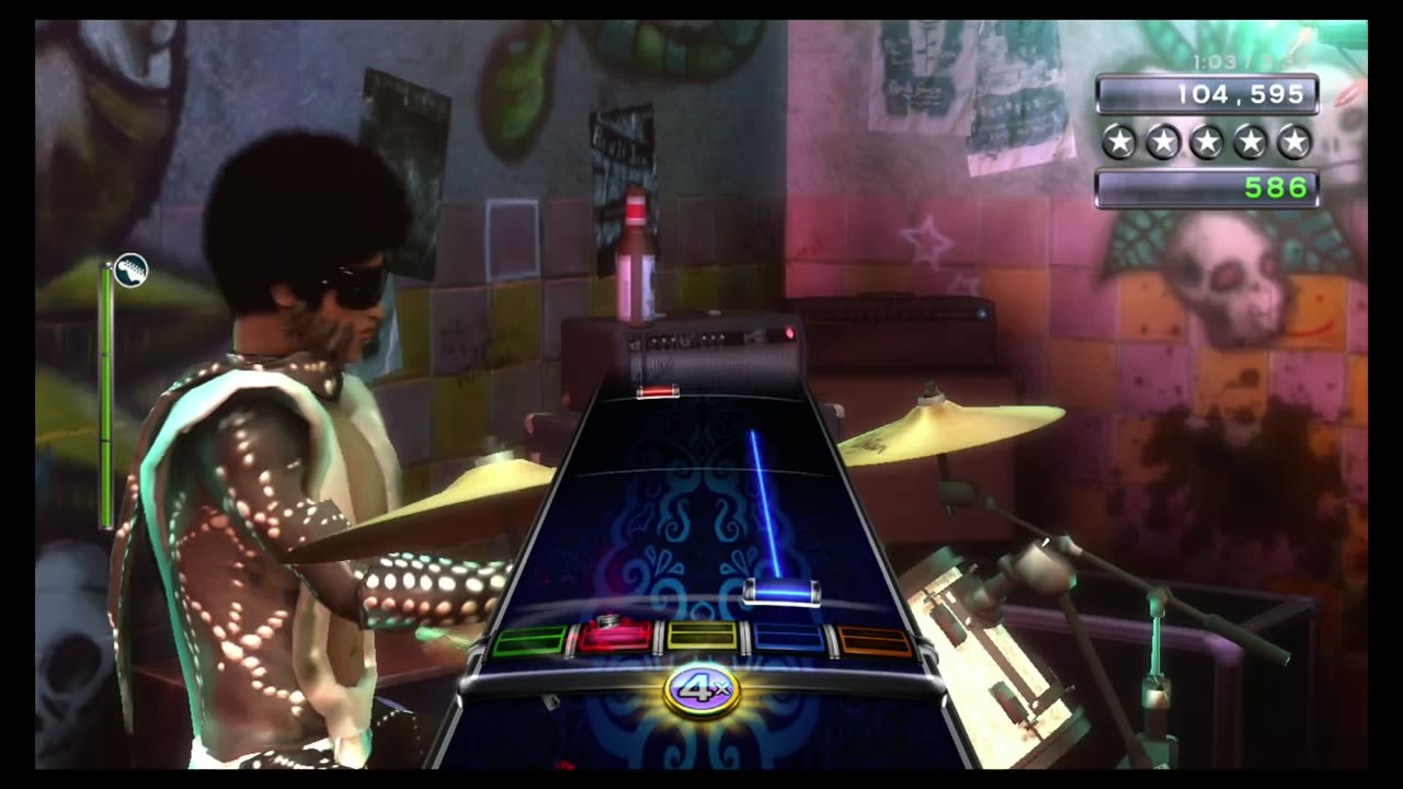 Rock Band 3 - Combat Baby | Expert Guitar 100% FC [Autoplay]