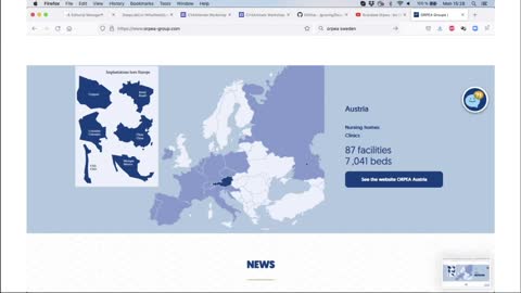 la primera ola y las residencias de ancianos en españa y europa