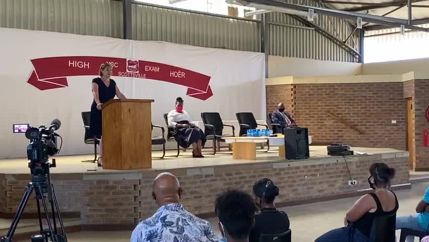 Scottsville Senior Secondary has recorded the greatest improvement in the NSC pass rate