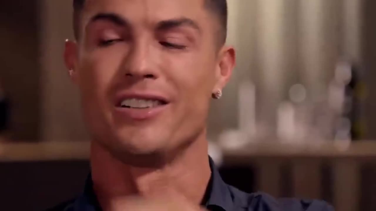 Ronaldo gets emotional after seeing clip of father before he passed away