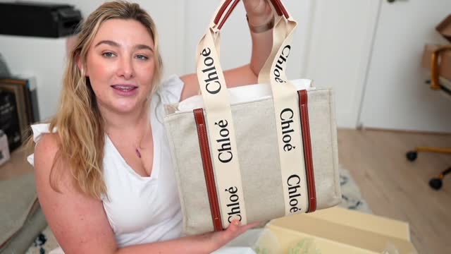 Chloe Woody Unboxing | Chloe Luxury Tote Unboxing